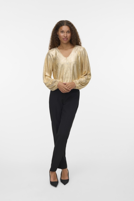 Vero Moda vmgigi ls v-neck top exp